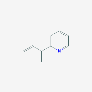 molecular formula C9H11N B3353198 2-(But-3-en-2-yl)pyridine CAS No. 53364-08-2