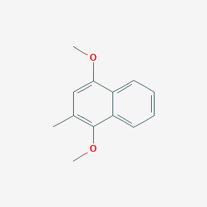 molecular formula C13H14O2 B3353261 1,4-Dimethoxy-2-methylnaphthalene CAS No. 53772-19-3