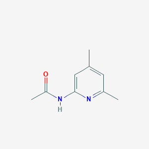 molecular formula C9H12N2O B3353327 N-(4,6-dimethyl-2-pyridinyl)acetamide CAS No. 5407-88-5