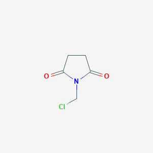 molecular formula C5H6ClNO2 B3353431 1-(Chloromethyl)pyrrolidine-2,5-dione CAS No. 54553-14-9