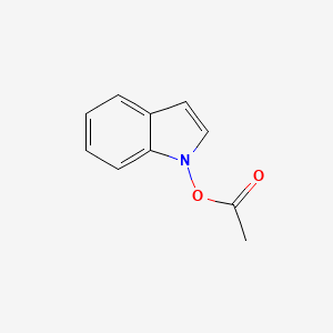 molecular formula C10H9NO2 B3353459 1-乙酰氧基吲哚 CAS No. 54698-12-3
