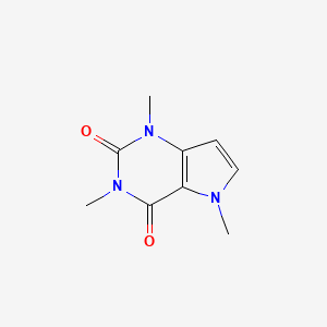 1H-Pyrrolo(3,2-d)pyrimidine-2,4(3H,5H)-dione, 1,3,5-trimethyl-