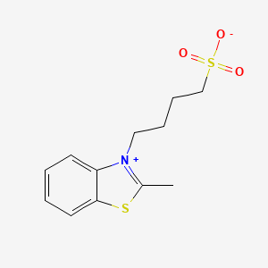 Benzothiazolium, 2-methyl-3-(4-sulfobutyl)-, inner salt