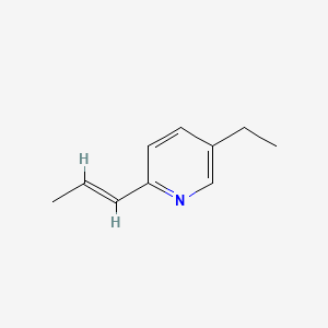 5-Ethyl-2-prop-1-enylpyridine