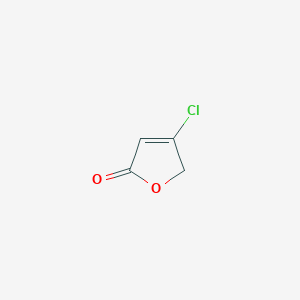 molecular formula C4H3ClO2 B3353715 2(5H)-Furanone, 4-chloro- CAS No. 56453-85-1