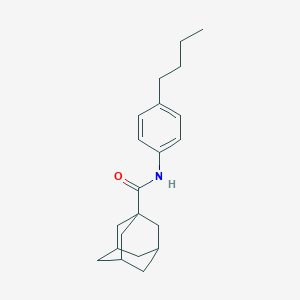 molecular formula C21H29NO B335377 N-(4-butylphenyl)adamantane-1-carboxamide 