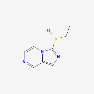 3-Ethylsulfinylimidazo[1,5-a]pyrazine
