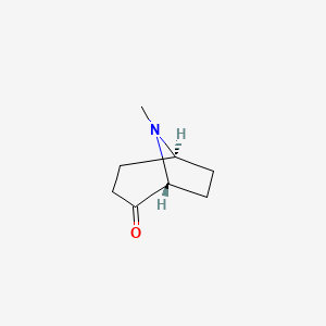 molecular formula C8H13NO B3353809 (+/-)-Tropan-2-one CAS No. 56620-28-1