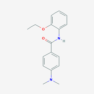 molecular formula C17H20N2O2 B335382 4-(Dimethylamino)-N-(2-ethoxyphenyl)benzamide 