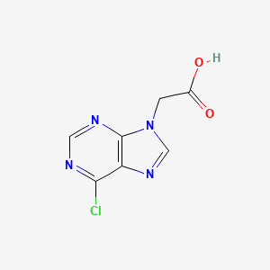 2-(6-chloro-9H-purin-9-yl)acetic acid