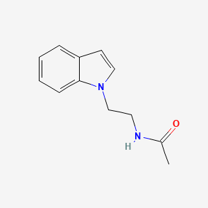 Acetamide, N-[2-(1H-indol-1-yl)ethyl]-