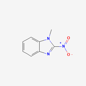 molecular formula C8H7N3O2 B3353981 1-Methyl-2-nitrobenzimidazole CAS No. 5709-68-2