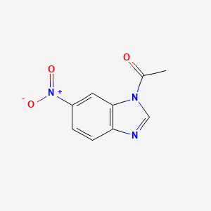 1-(6-Nitrobenzimidazol-1-yl)ethanone