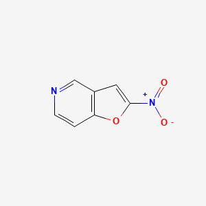molecular formula C7H4N2O3 B3354091 2-Nitrofuro[3,2-c]pyridine CAS No. 57420-03-8