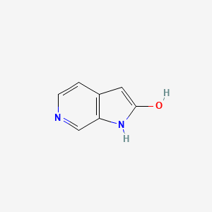 molecular formula C7H6N2O B3354212 1H-Pyrrolo[2,3-C]pyridin-2-OL CAS No. 58043-01-9