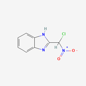 1H-Benzimidazole, 2-(chloronitromethyl)-