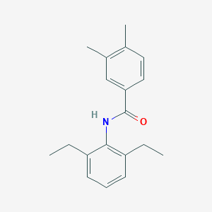 molecular formula C19H23NO B335431 N-(2,6-diethylphenyl)-3,4-dimethylbenzamide 