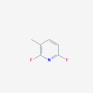 molecular formula C6H5F2N B3354311 2,6-Difluoro-3-methylpyridine CAS No. 58584-96-6