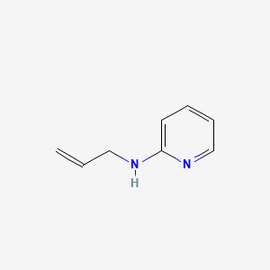 molecular formula C8H10N2 B3354341 2-Allylaminopyridine CAS No. 5866-28-4
