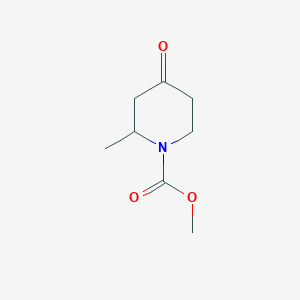 2-Methyl-4-oxo-piperidine-1-carboxylic acid methyl ester