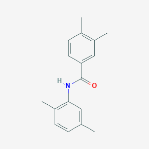 molecular formula C17H19NO B335451 N-(2,5-dimethylphenyl)-3,4-dimethylbenzamide 