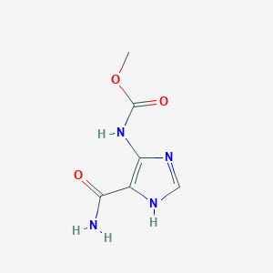 Methyl (5-carbamoyl-1H-imidazol-4-yl)carbamate