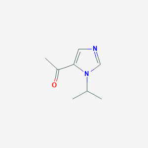 1-[1-(Propan-2-yl)-1H-imidazol-5-yl]ethan-1-one