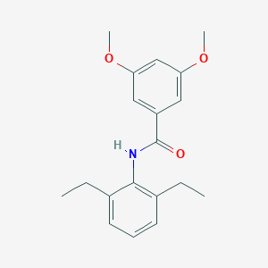 molecular formula C19H23NO3 B335459 N-(2,6-diethylphenyl)-3,5-dimethoxybenzamide 