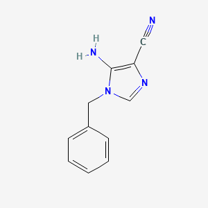 5-Amino-1-benzyl-1H-imidazole-4-carbonitrile