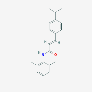 molecular formula C21H25NO B335471 3-(4-isopropylphenyl)-N-mesitylacrylamide 