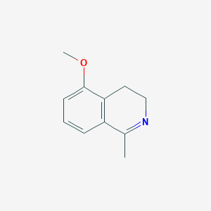 B3354717 5-Methoxy-1-methyl-3,4-dihydroisoquinoline CAS No. 608519-36-4