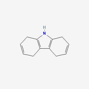 molecular formula C12H13N B3354867 4,5,8,9-Tetrahydro-1H-carbazole CAS No. 61289-94-9