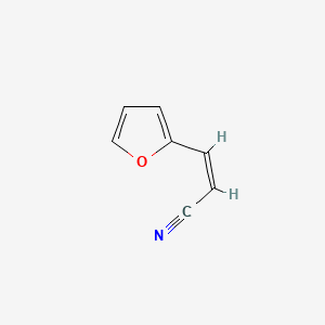 molecular formula C7H5NO B3354941 2-Furanacrylonitrile, (Z)- CAS No. 6137-73-1