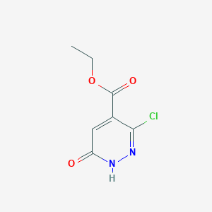 Ethyl 3-chloro-6-oxo-1,6-dihydropyridazine-4-carboxylate
