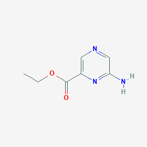 Pyrazinecarboxylic acid, 6-amino-, ethyl ester