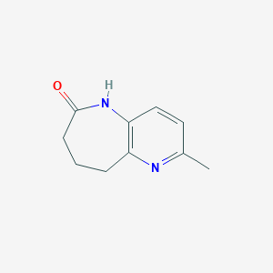 2-Methyl-5,7,8,9-tetrahydro-6H-pyrido[3,2-b]azepin-6-one
