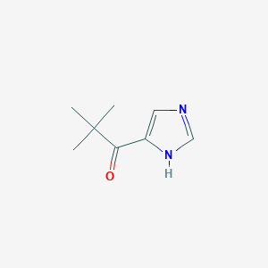 1-(1H-Imidazol-4-yl)-2,2-dimethylpropan-1-one