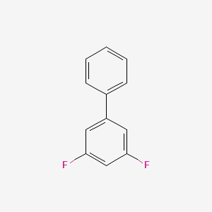 molecular formula C12H8F2 B3355309 3,5-二氟联苯 CAS No. 62351-48-8
