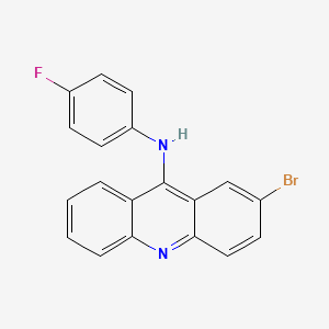 2-Bromo-N-(4-fluorophenyl)acridin-9-amine