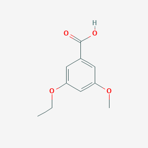 molecular formula C10H12O4 B3355404 3-Ethoxy-5-methoxybenzoic acid CAS No. 62502-03-8
