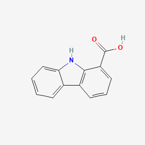 molecular formula C13H9NO2 B3355616 9h-咔唑-1-羧酸 CAS No. 6311-19-9