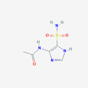 N-(5-Sulfamoyl-1H-imidazol-4-yl)acetamide