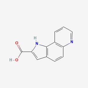 1H-Pyrrolo[2,3-f]quinoline-2-carboxylic acid