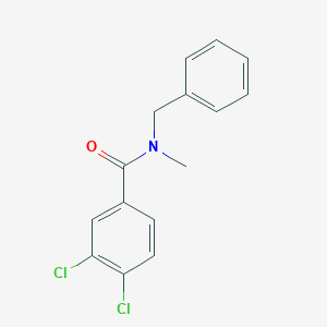 molecular formula C15H13Cl2NO B335595 N-benzyl-3,4-dichloro-N-methylbenzamide 