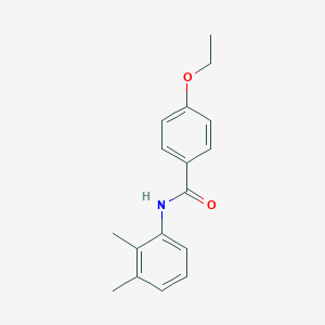 molecular formula C17H19NO2 B335601 N-(2,3-dimethylphenyl)-4-ethoxybenzamide 