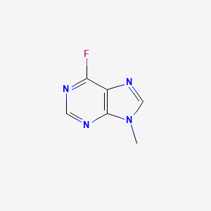 9H-Purine, 6-fluoro-9-methyl-