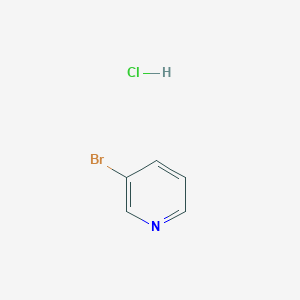 molecular formula C5H5BrClN B3356225 3-Bromopyridine hydrochloride CAS No. 65520-08-3