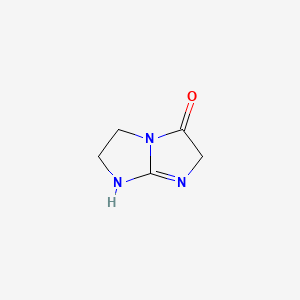 3H-Imidazo(1,2-a)imidazol-3-one, 2,5,6,7-tetrahydro-