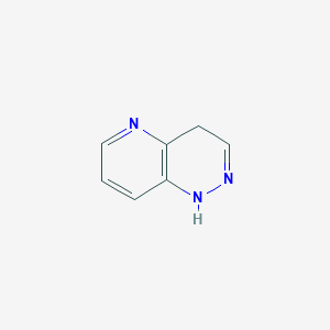 molecular formula C7H7N3 B3356334 1,4-Dihydropyrido[3,2-c]pyridazine CAS No. 65847-63-4