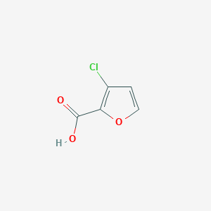 molecular formula C5H3ClO3 B3356382 3-氯呋喃-2-羧酸 CAS No. 66204-31-7